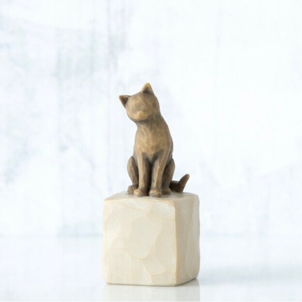 Willow Tree Love my Cat (dark) 27684 Always with Me NIB